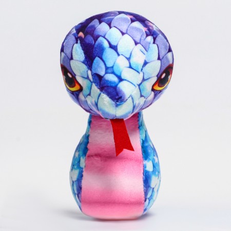 Soft toy "Snake", blue-2