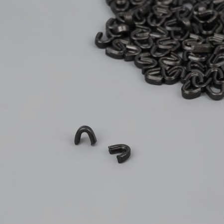 The upper limiter for lightning, metal, No. 5, 1000 ± 20 pcs, black nickel color-1