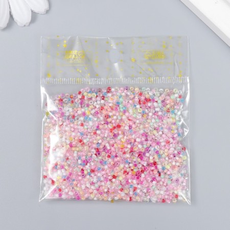 Glass 12/0 "Transparent color. Melange" 30 g-3