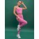 Sports women's leggings, size s, lavender color