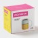 Mug - chameleon ceramic shade "Cool bubbles", 350 ml, white color