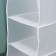 Suspension COVFR, 4 departments, 80 × 30 × 30 cm, white color