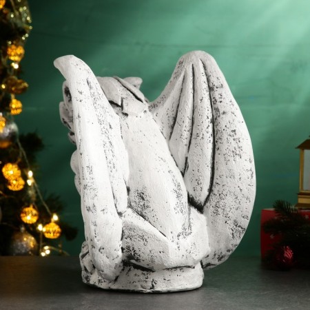 Figure "Gorguli" Gray stone 39x25x35cm-2