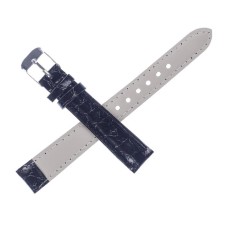 Solomon watch strap, 14 mm, eco-leather, L-20 cm, black