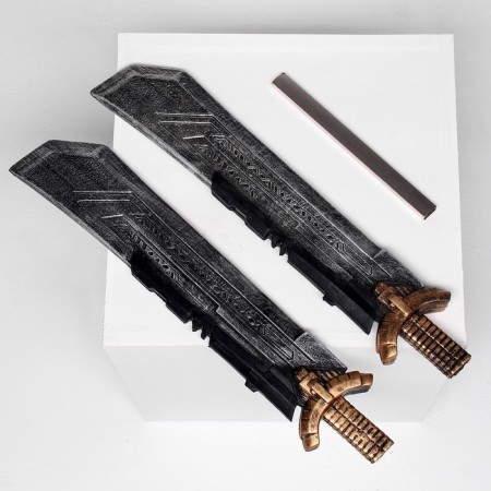 Souvenir weapon "Two -Klining Sword of Tanos", 108cm, collapsible, polystyrene foam-3