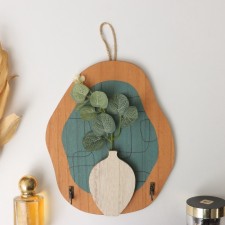 Decorative wood hooks 