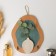 Decorative wood hooks "Abstraction. Geometry" 1.5x19.5x23.5 cm