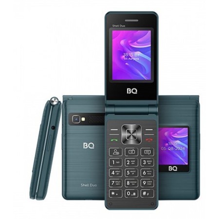 Cell phone BQ M-2412 Shell Duo Blue-1