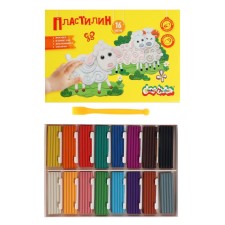 Plasticine 16 colors 240 g 