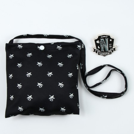 Carnival set "The mysterious girl", bag, brooch-4