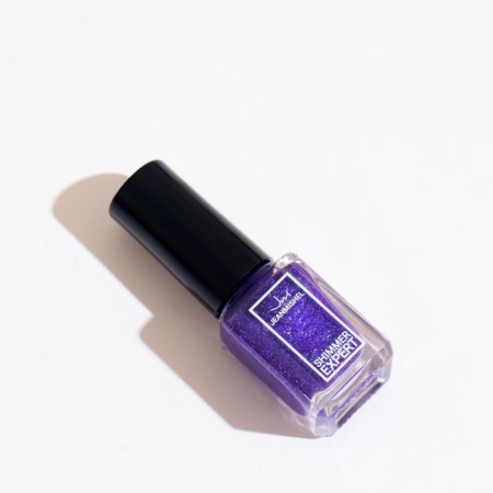 Nail polish with shimmer gel effect S109 Indigo sparkling, 6 ml-2