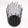Summary Metal for 1 candle d = 8.5 cm "Tourill" 10x10x20.5 cm