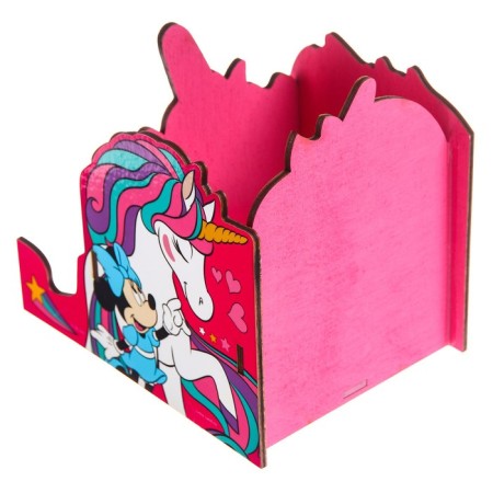 Organizer for the office, 12x15x16 cm, Minnie Mouse and unicorn-5