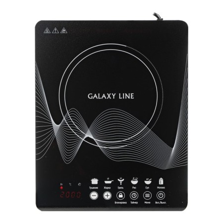Tile Induction Galaxy Line GL 3063, 2000 watts, 1 burner, 6 programs, black