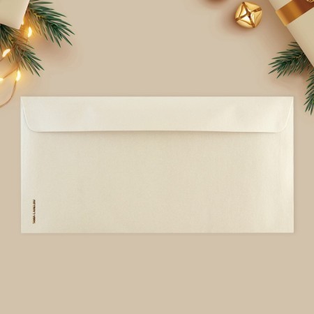 A set of gift envelopes "Happy New Year", 10 pieces, embossing, 22 x 11 cm, New Year-17