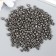 Round beads 6/0 "Dark Silver" 20 g