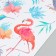 Interior color sticker "Exotic birds. Watercolor" 50x70 cm