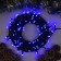 Girlyand "Clip-Light" 100 m, IP44, UMS, dark thread, 1000 LED, glow blue, 8 modes, 24 V, without BP