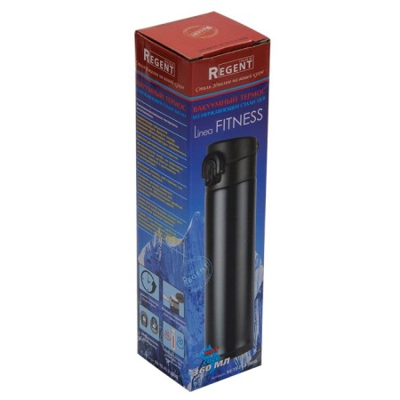 Vacuum thermos Regent Inox Fitness, 0.36 l-3