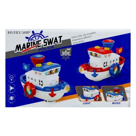 Boat "Saw", light, sound, on batteries-7