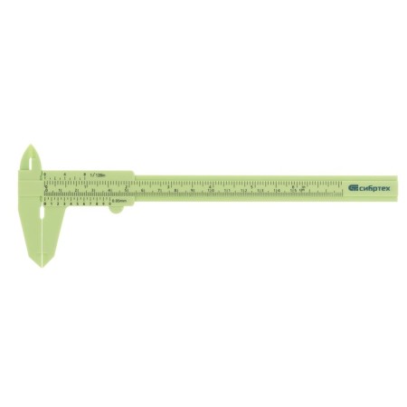 SIBROKURKU SIBRTETS 31621, plastic, division price 0.05 mm, 150 mm