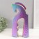 Souvenir Ceramics "True Horse" Green Chameleon 4.8x14.5x29 cm
