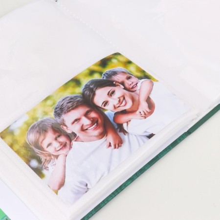 Photo album for 200 photos 10x15 cm, plastic. Bloom sheets of orchids-3