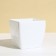Flower pot, 15 × 15 cm, 2.5 l, plastic, white