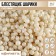 Rice balls shiny "silver" for cupcakes and cakes, 25 g.