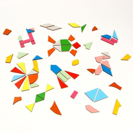 Developing board "Fold the square" 3rd level of complexity-3