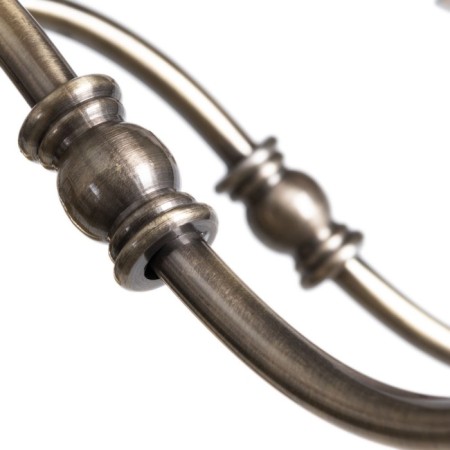 Fiona chandelier, 5x40W E14, bronze color-3