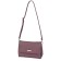 Messenger bag, valve department, purple color 17x26x10cm