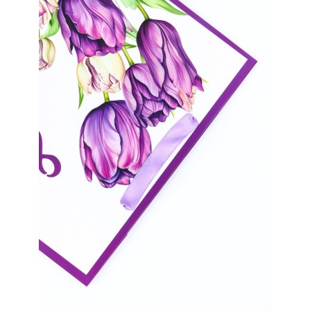 Package Gift Laminated Vertical "Festive Mix", M 26 × 32 × 12 cm-3