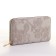 Women's wallet with lightning, gray color