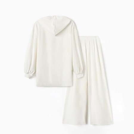 Women's costume (sweatshirt and trousers) KAFTAN PLUSHY p. 40-42, white-11