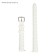 Solomon watch strap, 12 mm, genuine leather, L-18 cm, white