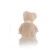 Soft toy Gulliver Bear "curly" beige color, 40 cm