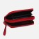 Women's wallet on lightning, red color