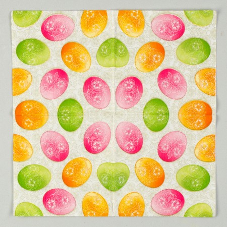 Paper Napkins "Easter eggs" 25x25 cm, set 20 pcs.-1