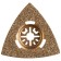 Grinding bison 15563-80, triangular, OIS, 80 mm