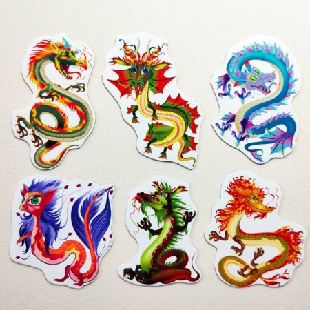 Magnetic set "Friends of dragon"-3
