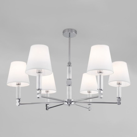 Ceiling Lamp EUROSVET CONSO 60145/6, E14, 6x40W, 800x800x550 mm, chromium color