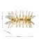 Wall lamp Rays 540 mm, 300 mm, G9 150W