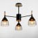 Svetogor Luke "Way" 3x60W E27 Black 59.5x59.5x38.5cm