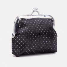 Women's wallet on the farmar, black color