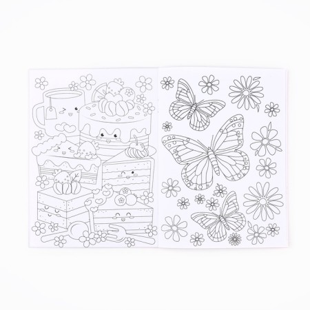 Notepad Coloring Painting 12 sheets, 130x180 "Kotik"-3