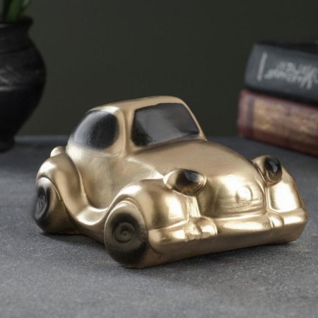 Piggy bank "Machine" Golden, 13x8cm