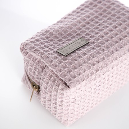 TEXTURA lightning cosmetic bag, pink color-6
