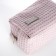 TEXTURA lightning cosmetic bag, pink color