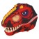 Lapal bubble generator "World of dinosaurs: tyrannosaurus", red color
